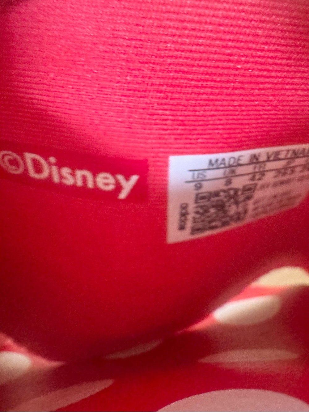 Limited Edition DISNEY MINNIE MOUSE Flip flops by Adidas women’s sandals  size 9 - Picture 16 of 16